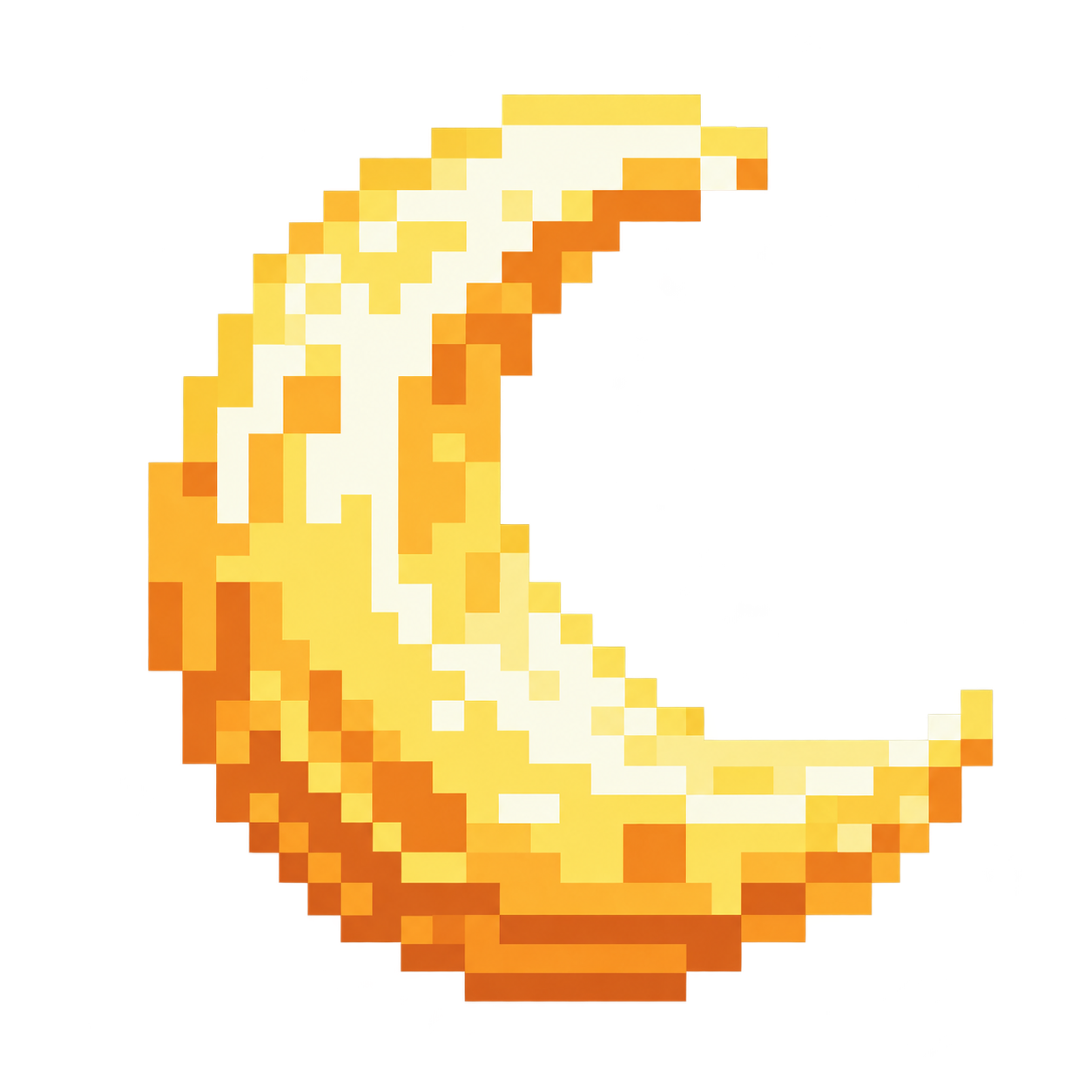 PreahChanStore golden crescent moon